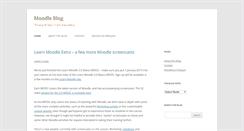 Desktop Screenshot of moodleblog.net