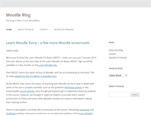 Tablet Screenshot of moodleblog.net